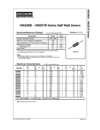 Datasheet 1N5226B manufacturer Fairchild